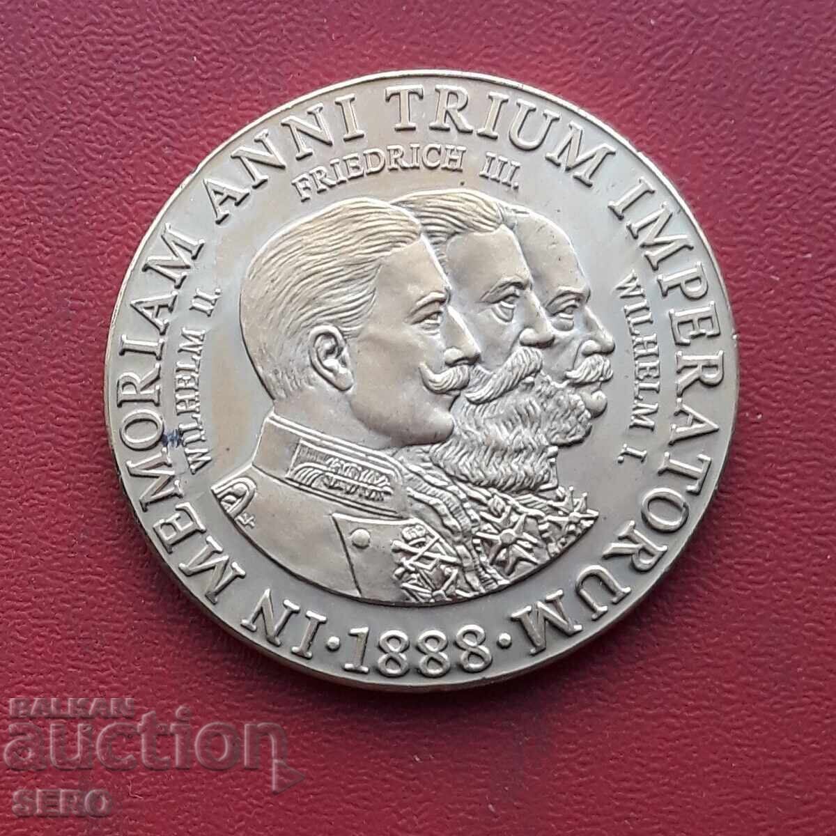 Medal-Germany-Year of the Three Emperors 1888