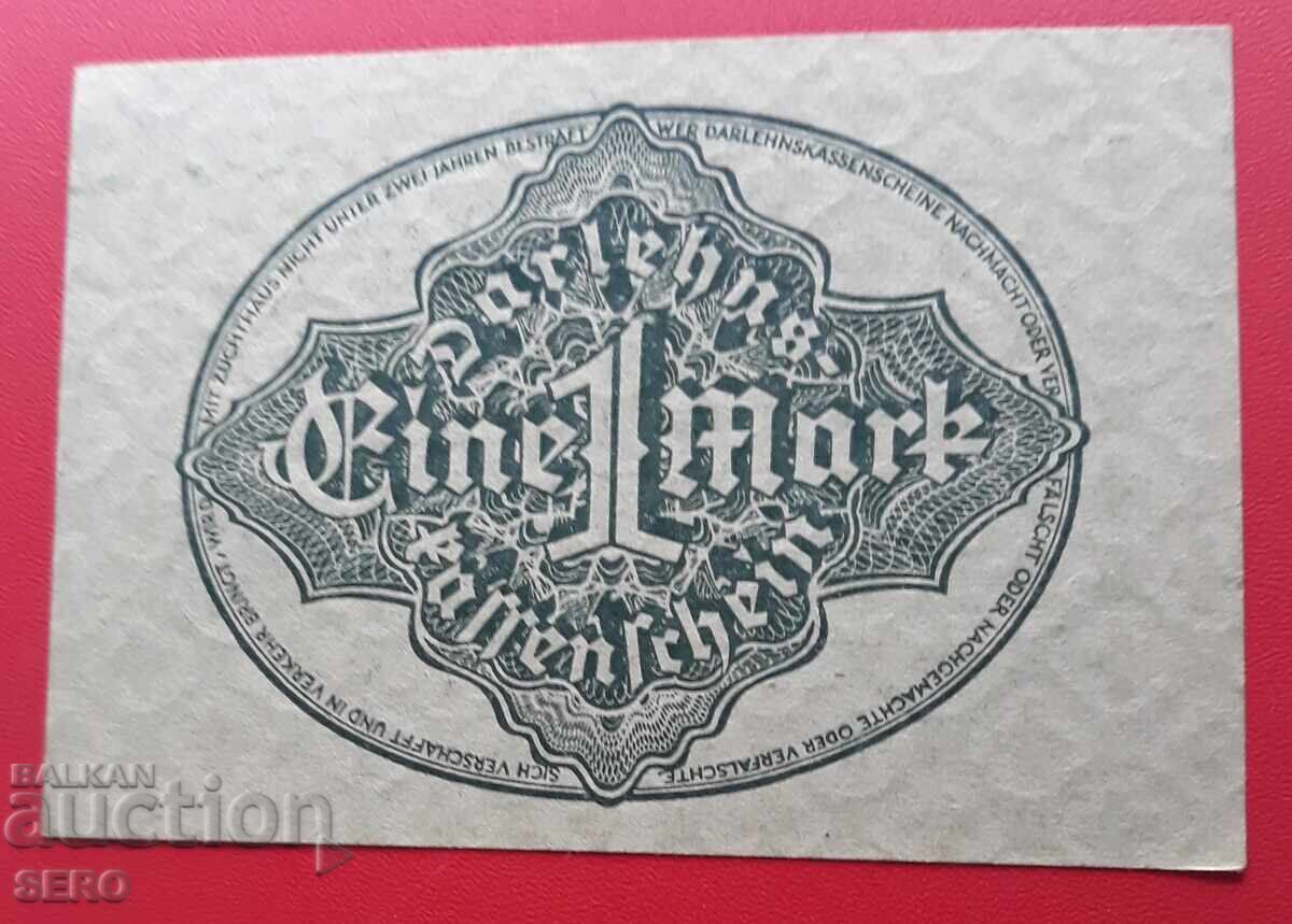 Банкнота-Германия-1 марка 1922 с цена € 1.51 | 2.95 лв.