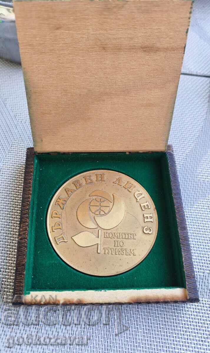 100 years, State License Plaque Committee on Tourism!
