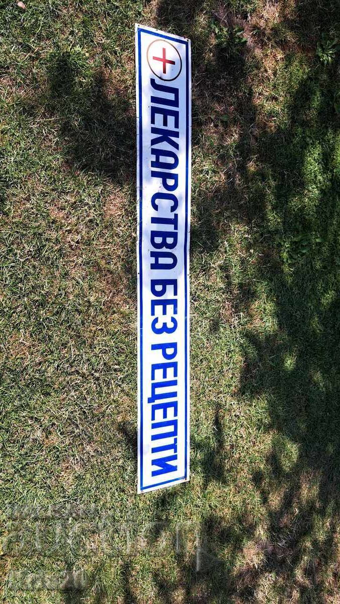 Sign - metal