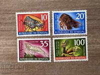 Сенегал - Морски ракообразни (1968) MNH