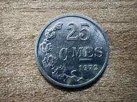 Люксембург - 25 сантима (1972)