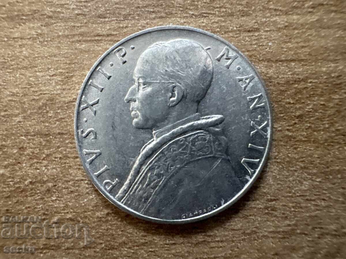 Ватикана - 10 лири (1952) с цена € 1.80 | 3.52 лв.