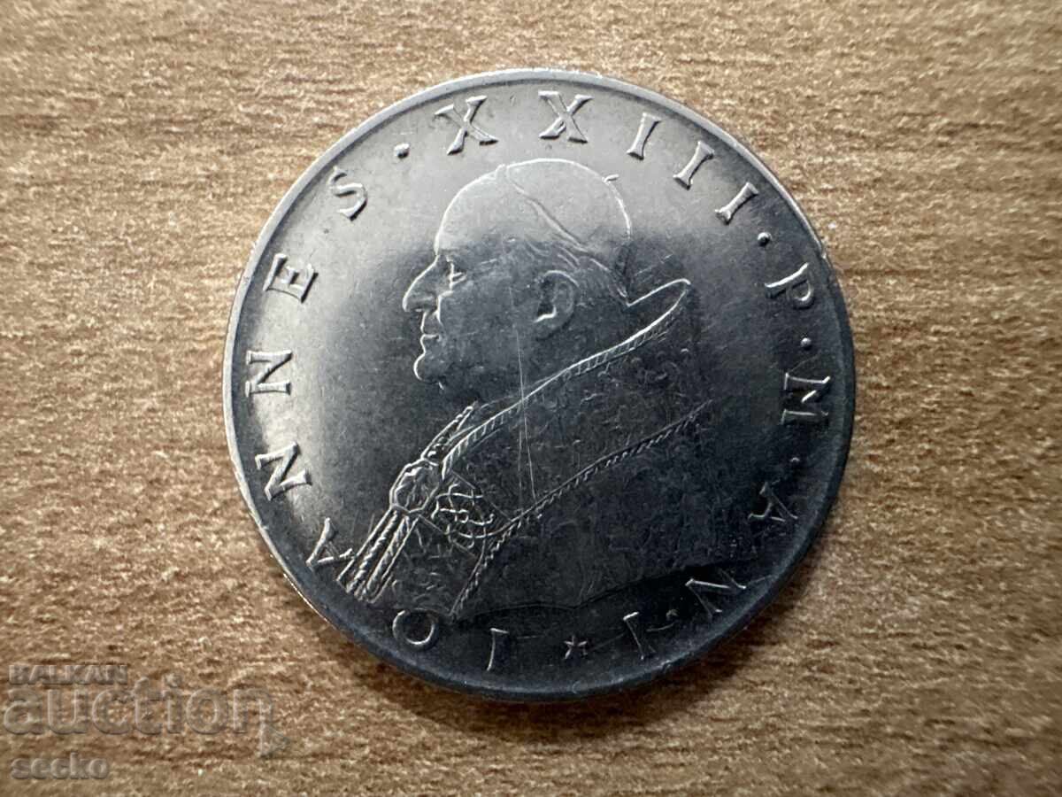 Vatican - 100 Lire (1959) with price € 2.35 | 4.60 BGN