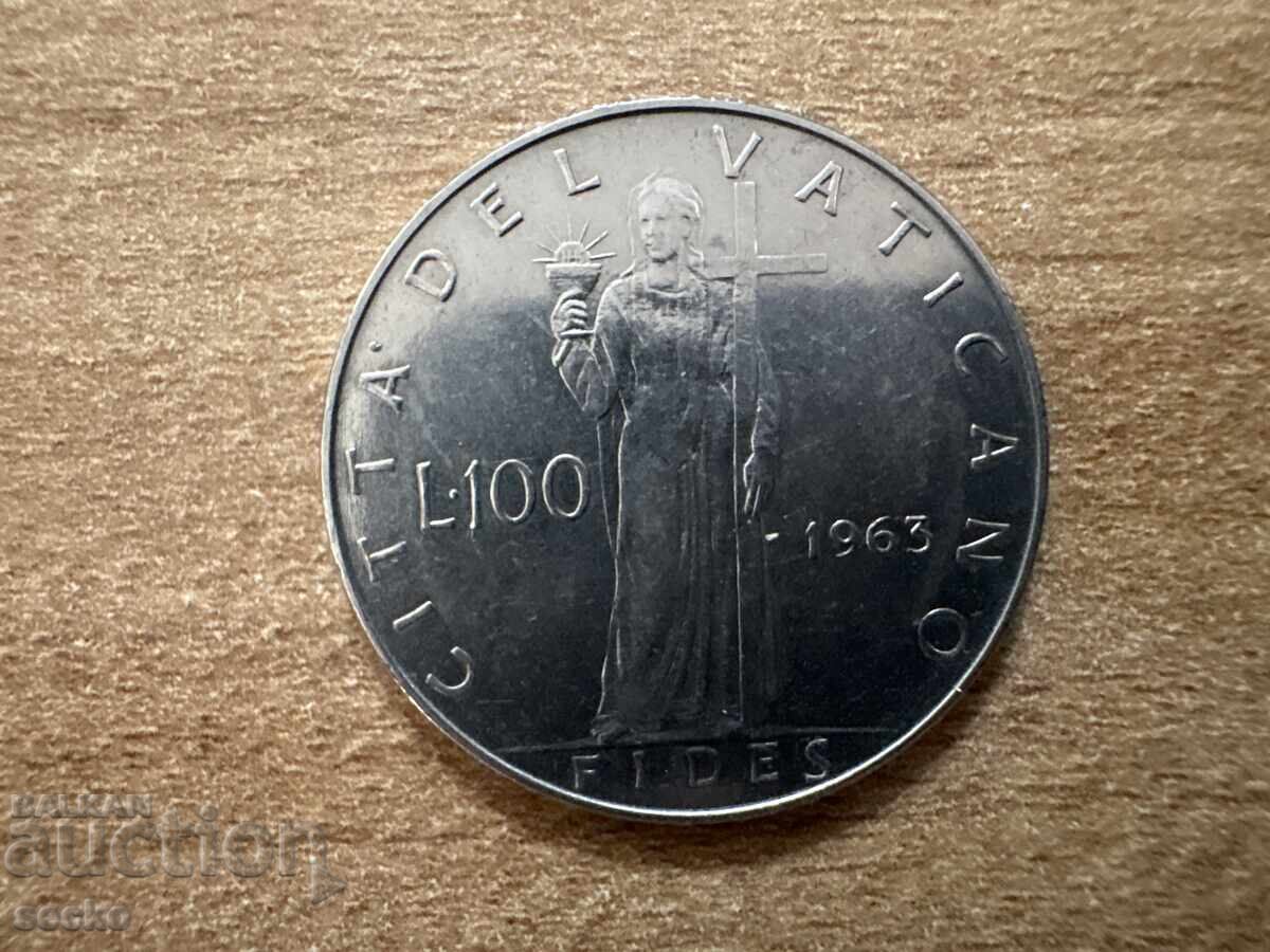 Vatican - 100 lire (1963)
