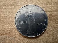 Vatican - 100 lire (1963)