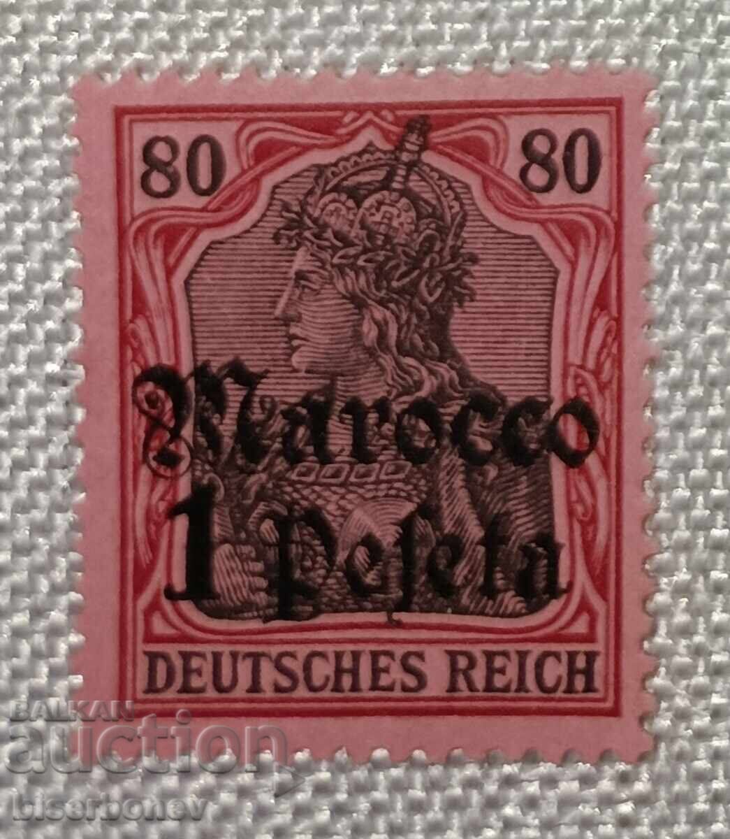 Maroc, Maroc, poștă germană Maroc, Maroc, poștă germană