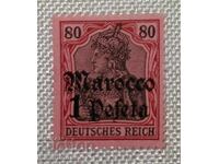 Morocco, Morocco, German post