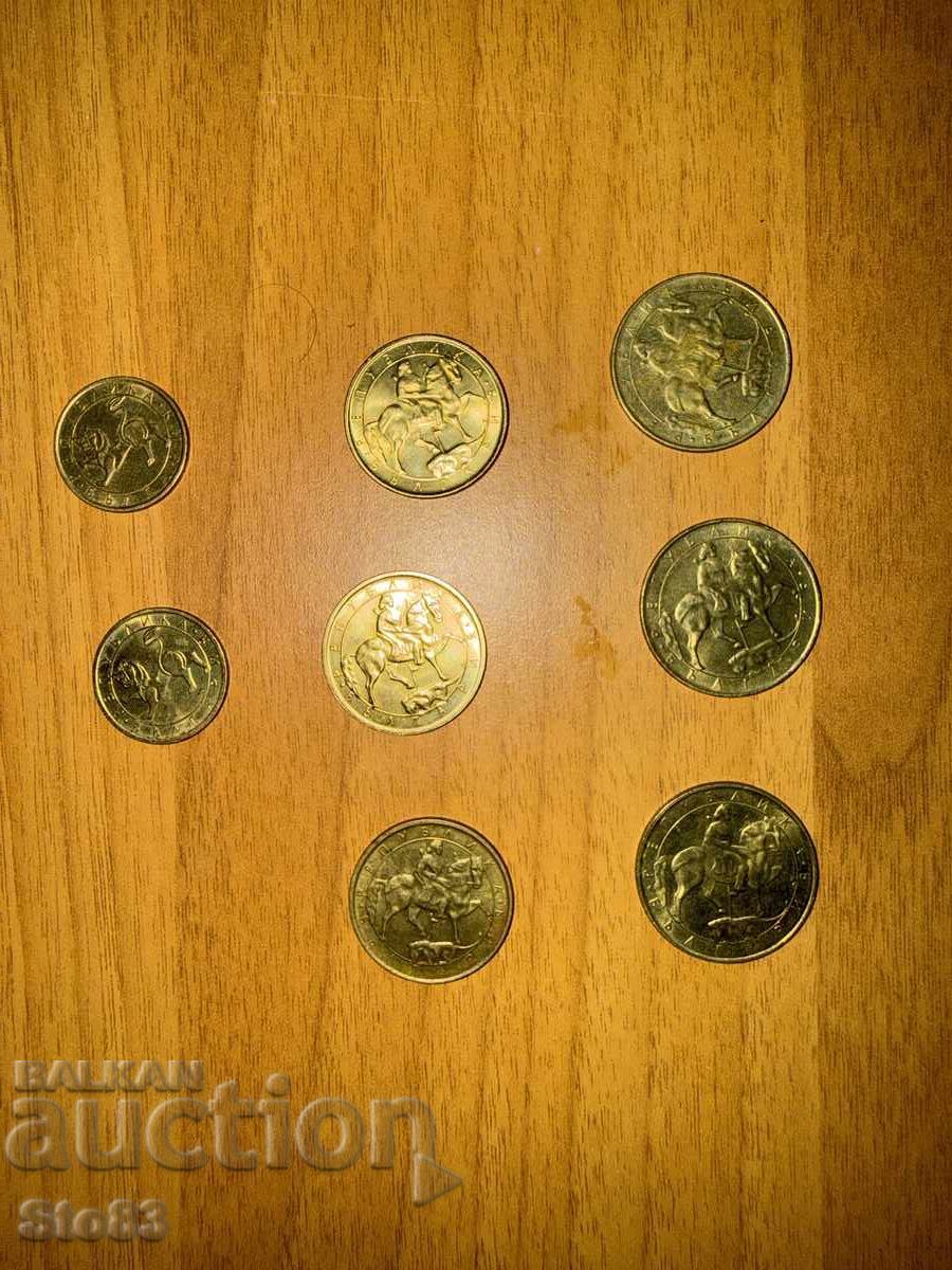 Licitație Lot de 50 stotinki, 2 leva și 5 leva 1992 Licitație Lot de 50 stotinki, 2 leva și 5 leva 1992