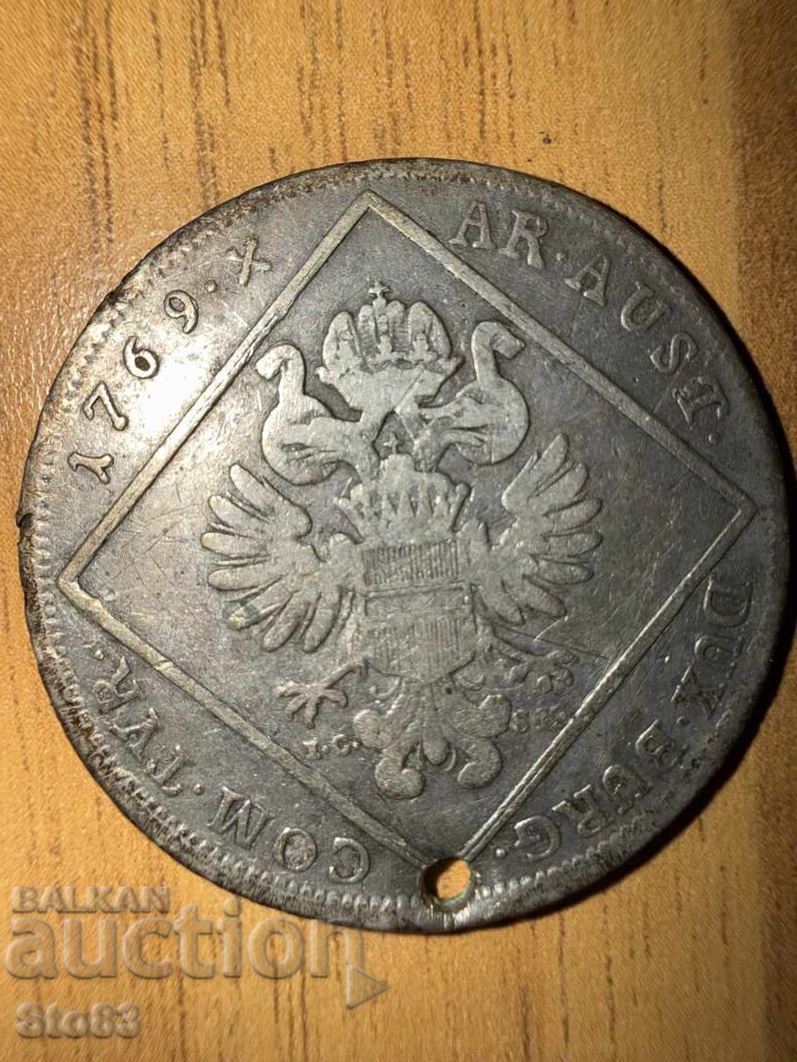 30 Kreuzer-Austria-1769-IC-SK with price € 25.00 | 48.90 BGN 30 Kreuzer-Austria-1769-IC-SK with price € 25.00 | 48.90 BGN