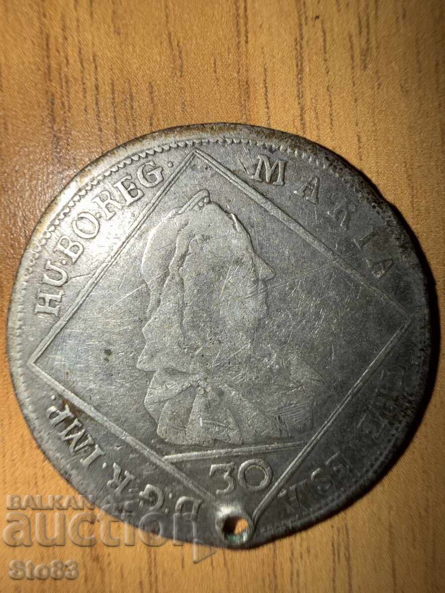 30 Kreuzer-Austria-1769-IC-SK 30 Kreuzer-Austria-1769-IC-SK