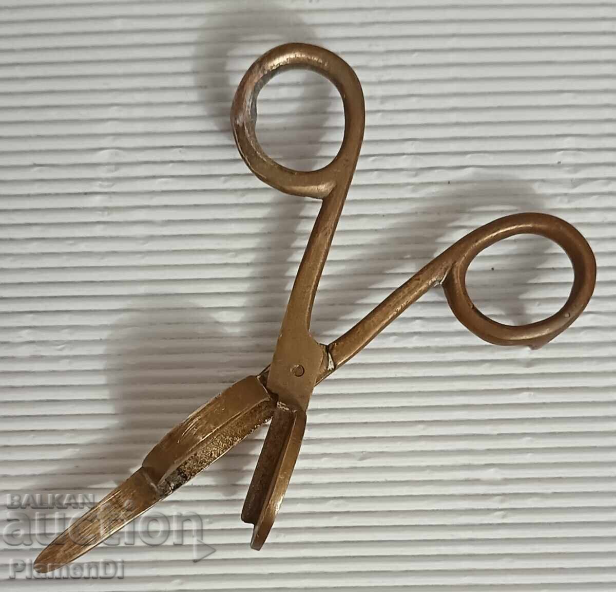 Ψαλίδι από ορείχαλκο για σβήσιμο κεριών - 5