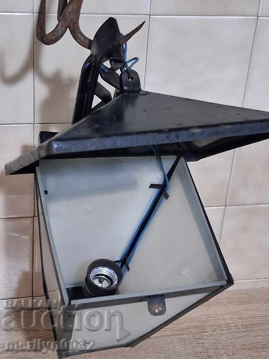 Veche lampă electrică lampă abajur candelabru NRB anii 80 - 6 Veche lampă electrică lampă abajur candelabru NRB anii 80 - 6
