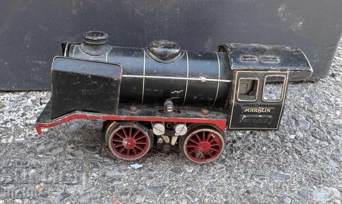 Märklin Old German metal toy train locomotive Märklin Old German metal toy train locomotive