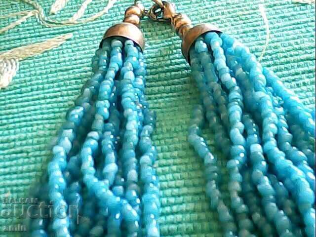 Auction  Old beautiful beaded necklace