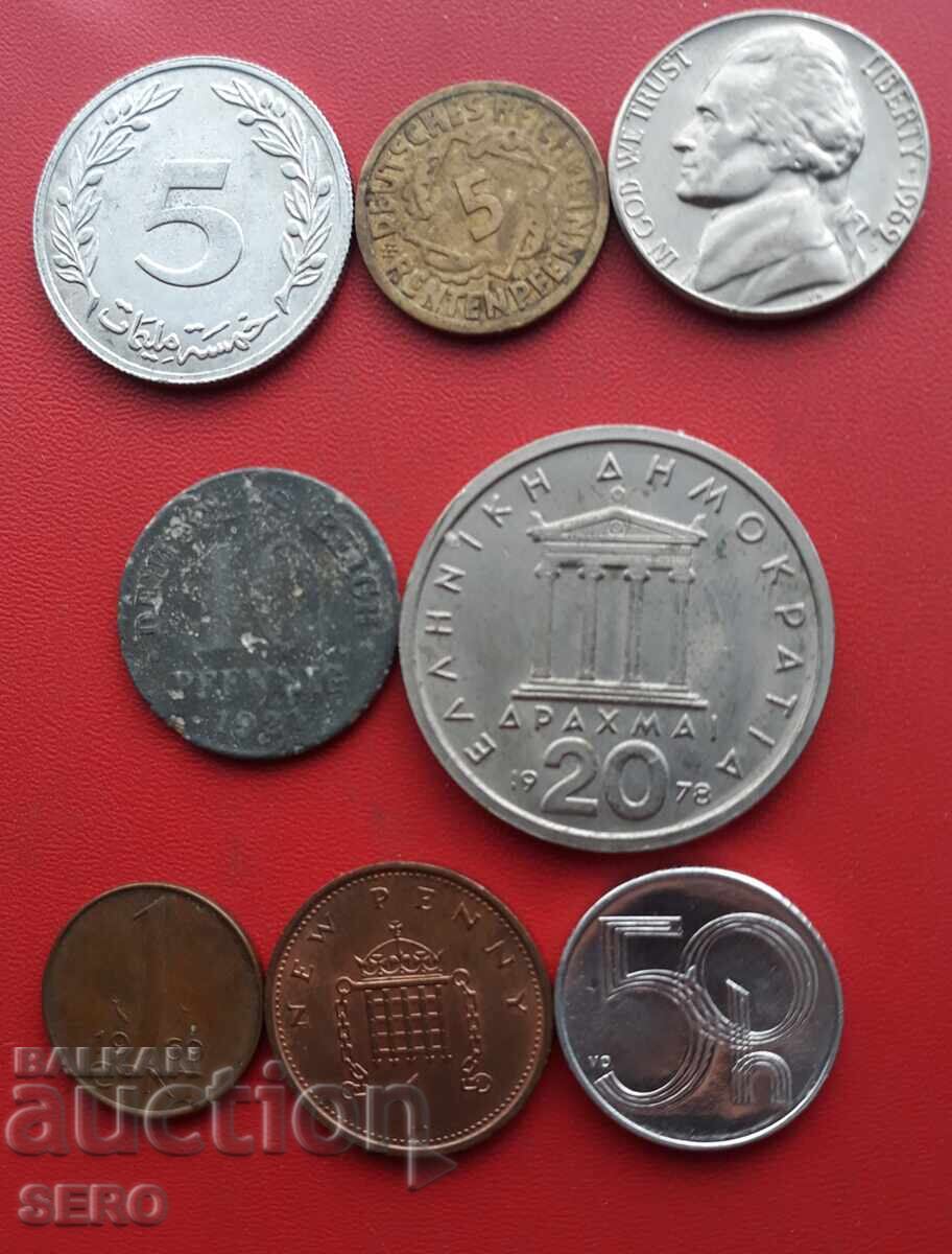 Μικτή παρτίδα 8 νομισμάτων