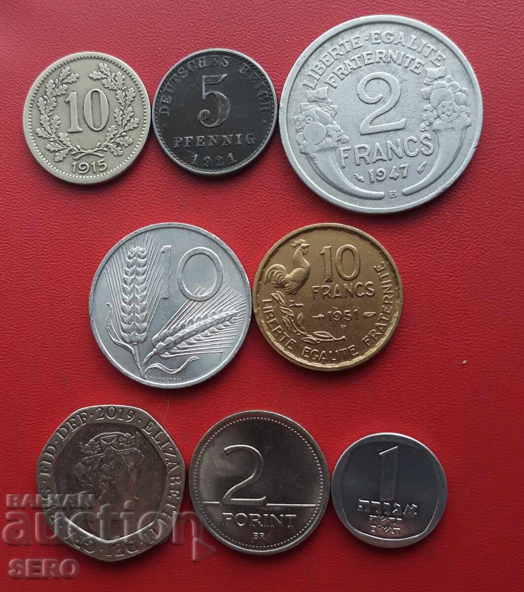 Μικτή παρτίδα 8 νομισμάτων