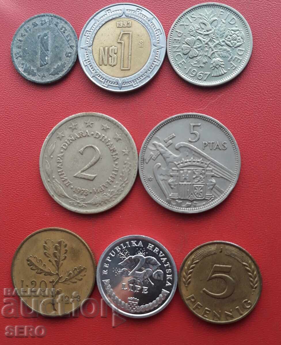 Μικτή παρτίδα 8 νομισμάτων