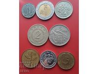 Смесен лот от 8 монети