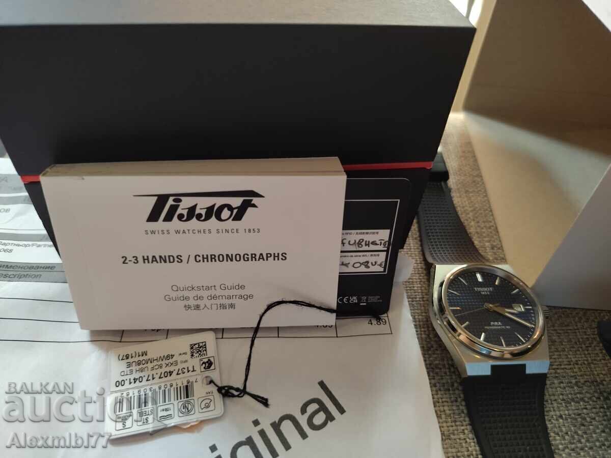 Δημοπρασία Ανδρικό ρολόι Tissot Prx T137.407.17.041.00