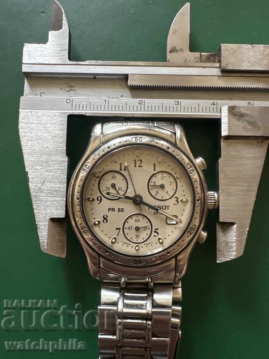 Ανδρικό ρολόι Tissot PR50 chronograph - 5