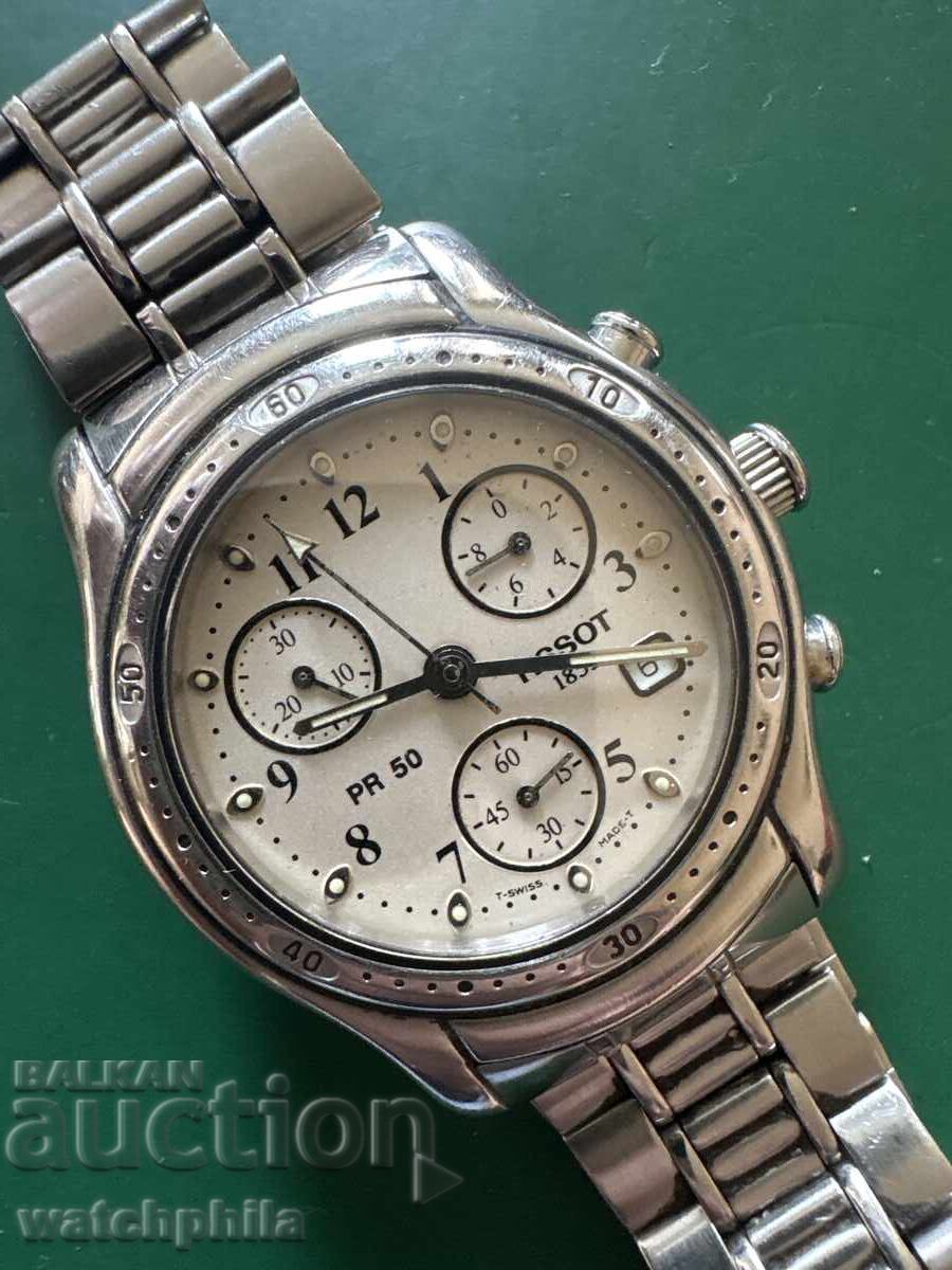 Ανδρικό ρολόι Tissot PR50 chronograph