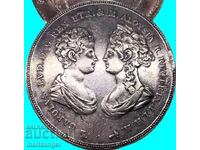Francescone 1807 Ετρουρία Ιταλία Karl Ludwig and Maria Aloysia