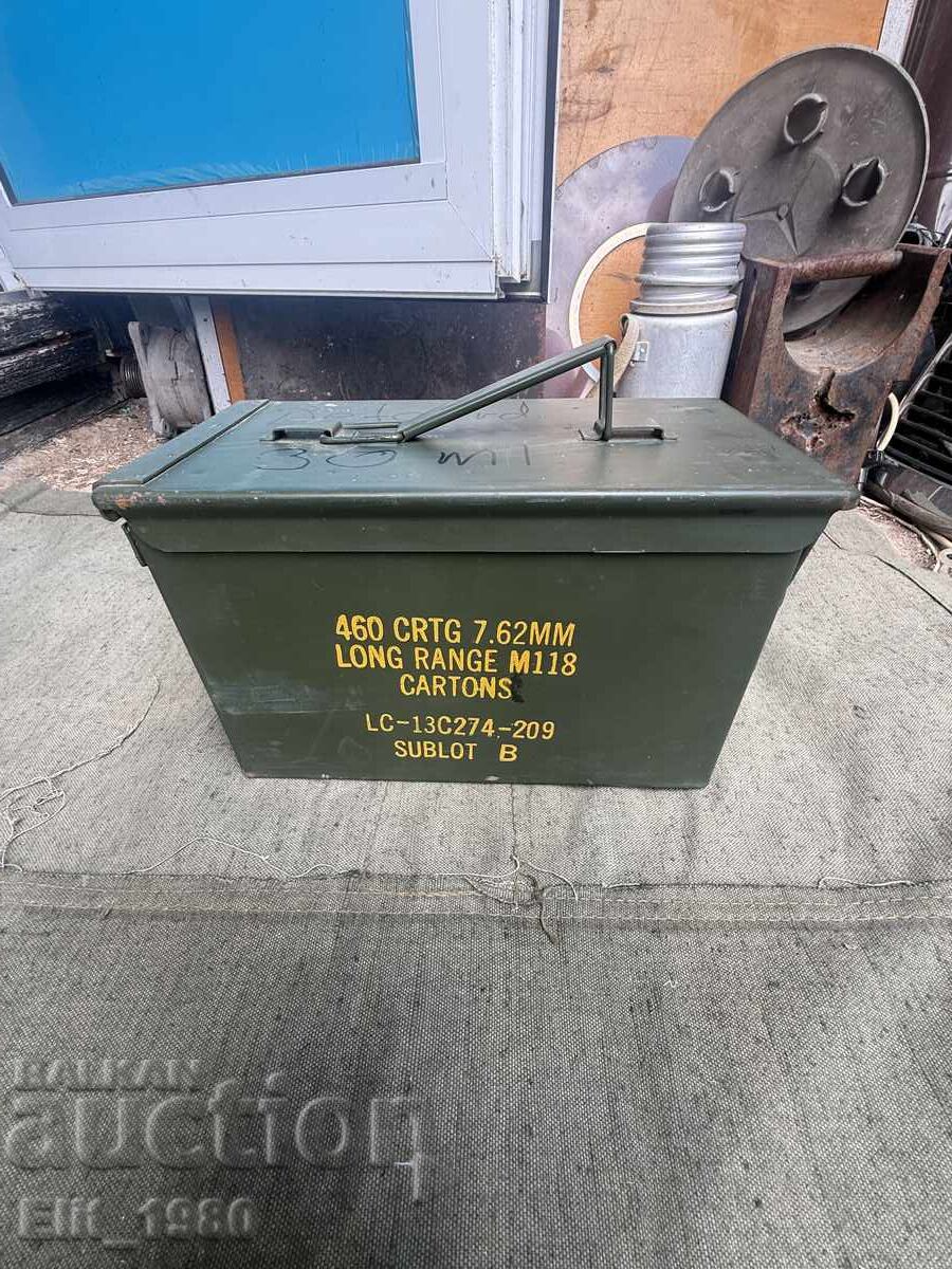 USA ammunition box