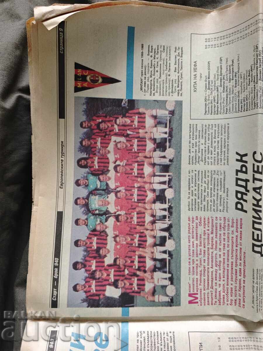 Licitație "Start" 6 iunie 1989 ȚFKA