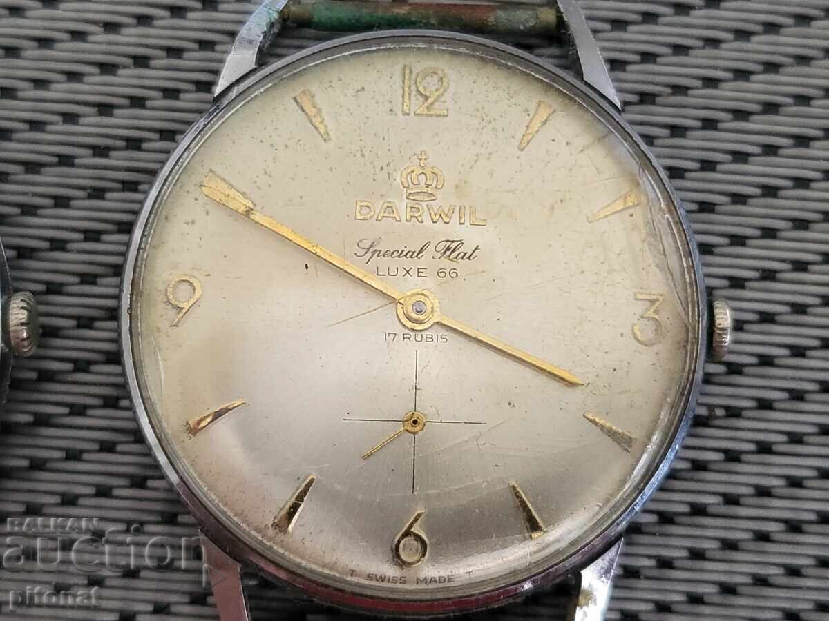 Аукцион Лот часовници DARWIL SPECIAL FLAT LUX 66