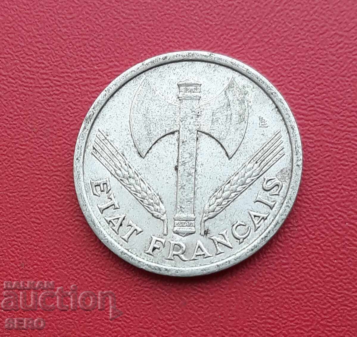 France/German occupation/-1 franc 1942 with price € 0.20 | 0.39 BGN
