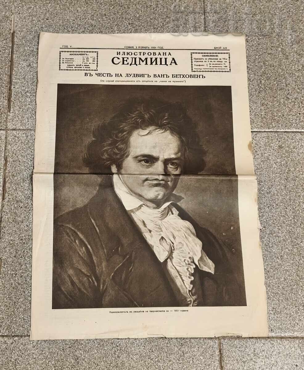 W-k "ILLUSTRATED WEEK" No. 223 Year IV 1926