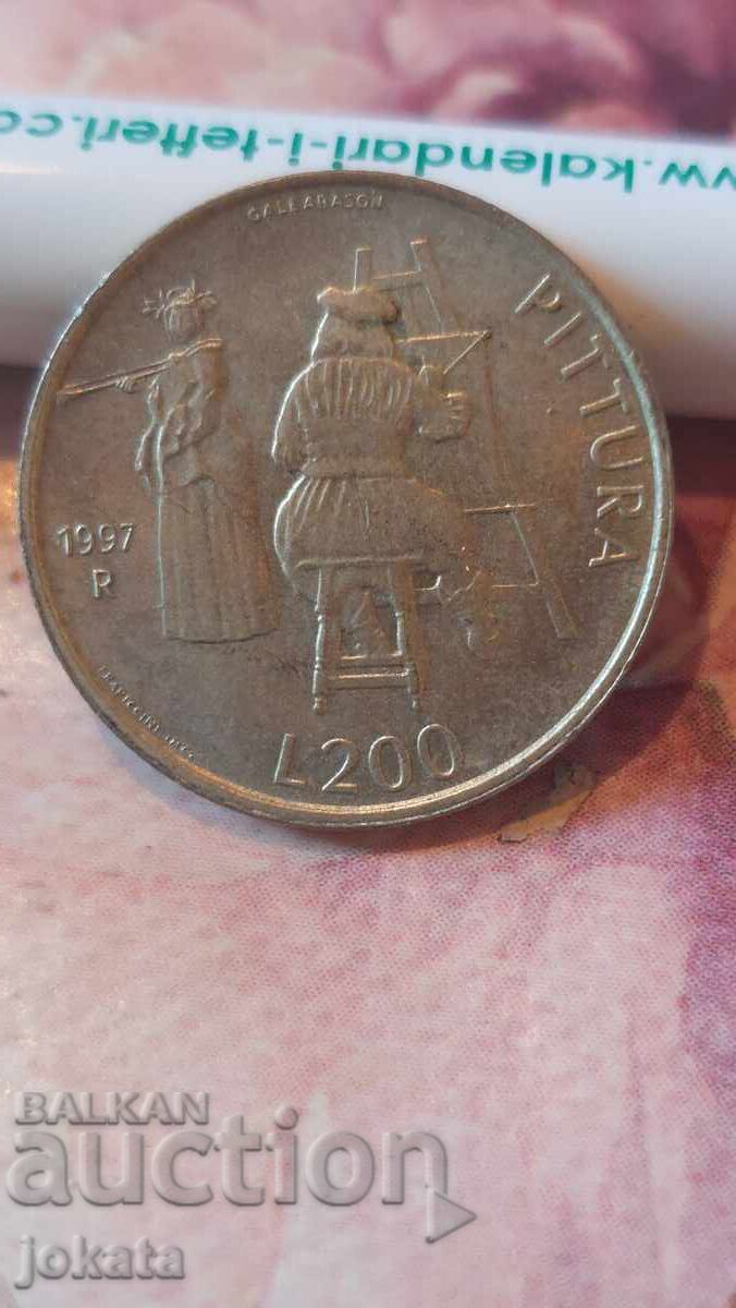200 Lira commemorative