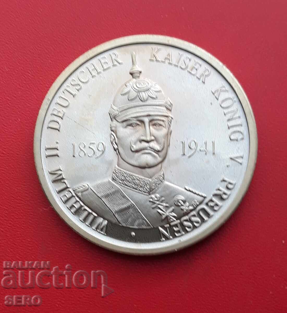 Медал-Германия-кайзер Вилхелм II 1859-1941