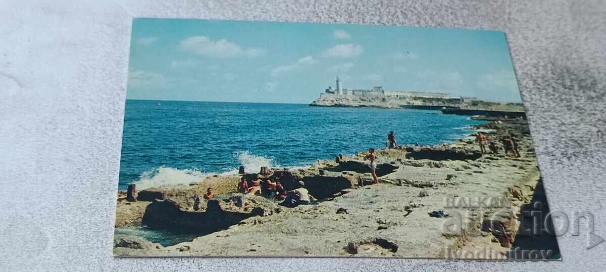 Postcard CUBA Havana Morro Castle Postcard CUBA Havana Morro Castle