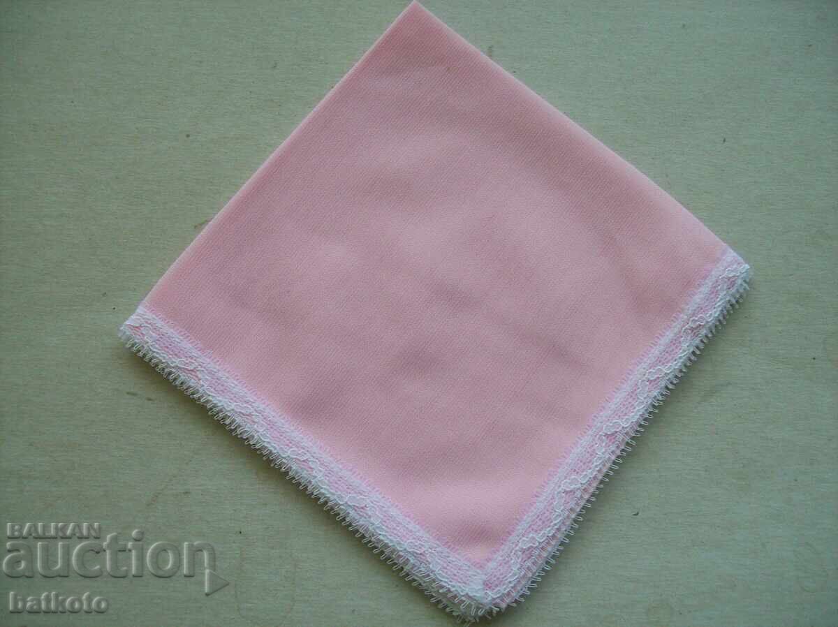 Silky wedding handkerchief from the socialist era Silky wedding handkerchief from the socialist era