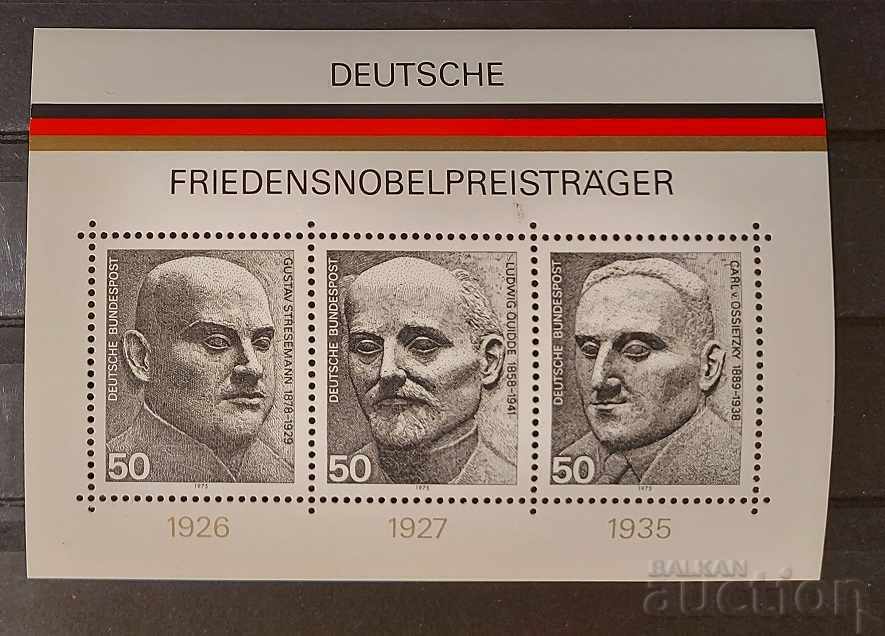 Γερμανία 1975 Personalities Block MNH Γερμανία 1975 Personalities Block MNH