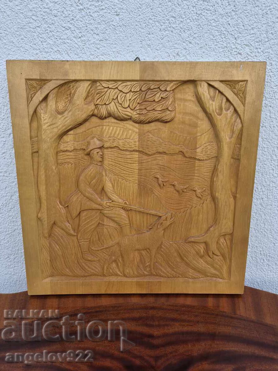 Panou decorativ de perete din lemn, realizat manual, cu relief!!! cu preț € 0.01 | 0.02 BGN Panou decorativ de perete din lemn, realizat manual, cu relief!!! cu preț € 0.01 | 0.02 BGN