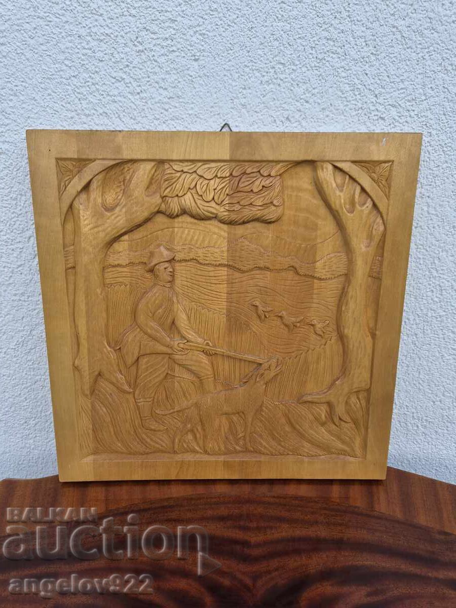 Panou decorativ de perete din lemn, realizat manual, cu relief!!! Panou decorativ de perete din lemn, realizat manual, cu relief!!!