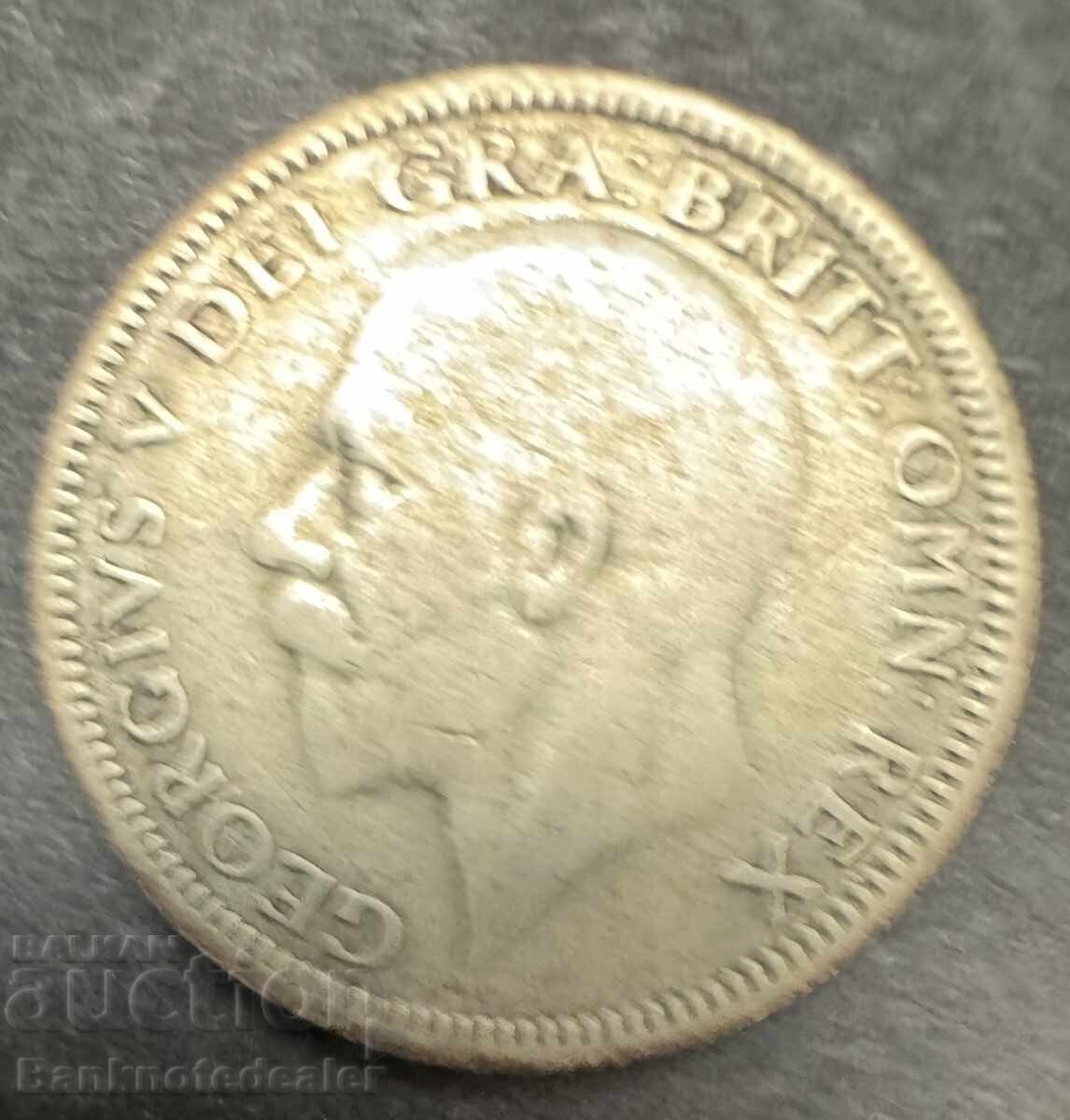 England 1 Shilling 1932 George V 500% Sterling Silver with price € 10.00 | 19.56 BGN
