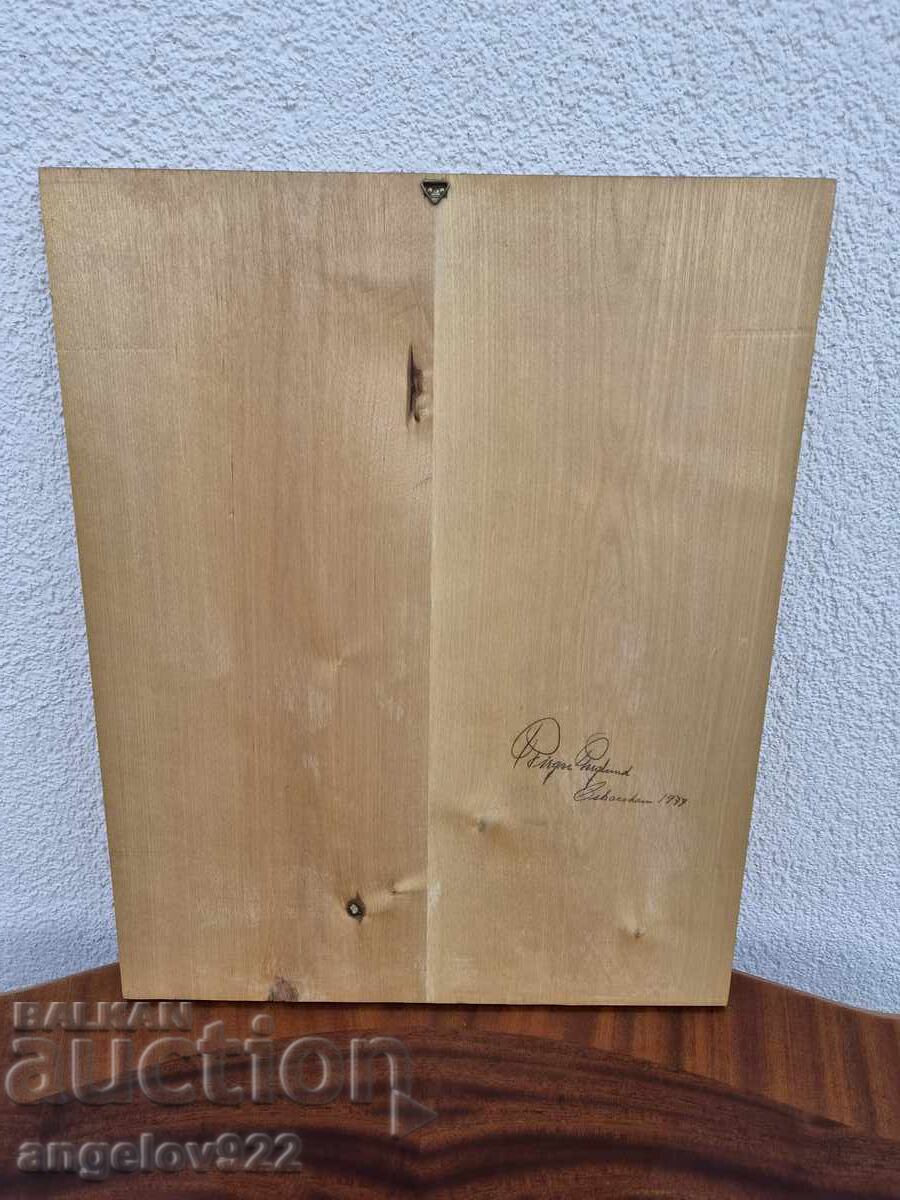Panou decorativ de perete din lemn, realizat manual, cu relief!!! - 5 Panou decorativ de perete din lemn, realizat manual, cu relief!!! - 5
