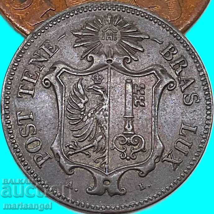 5 centime 1847 Elveția cantonul Geneva billon - 7