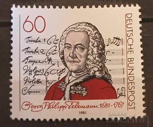 De la 1 cent Germania 1981 MNH De la 1 cent Germania 1981 MNH