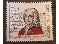 Από 1 σεντ Γερμανία 1981 MNH