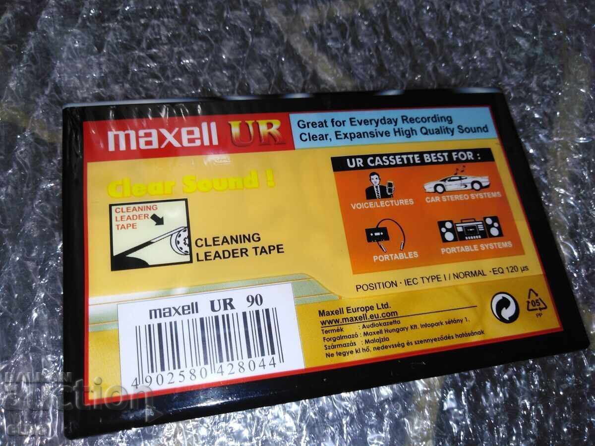 1 τεμάχιο ΝΕΑ ΚΑΣΕΤΑ AUDIO - MAXELL UR 90 με τιμή € 4.00 | 7.82 BGN
