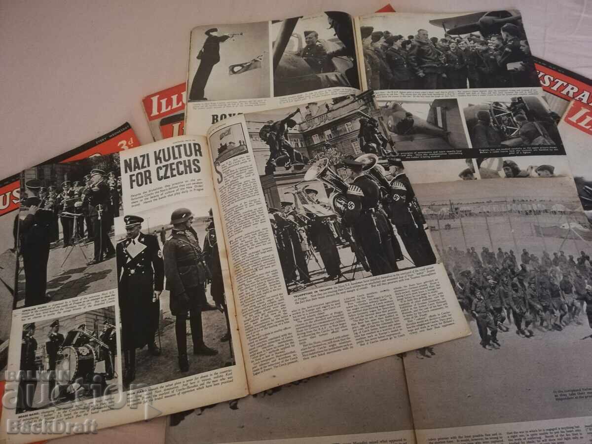 Auction  Lot of WWII VSV Illustrated Magazine issues, Hitler