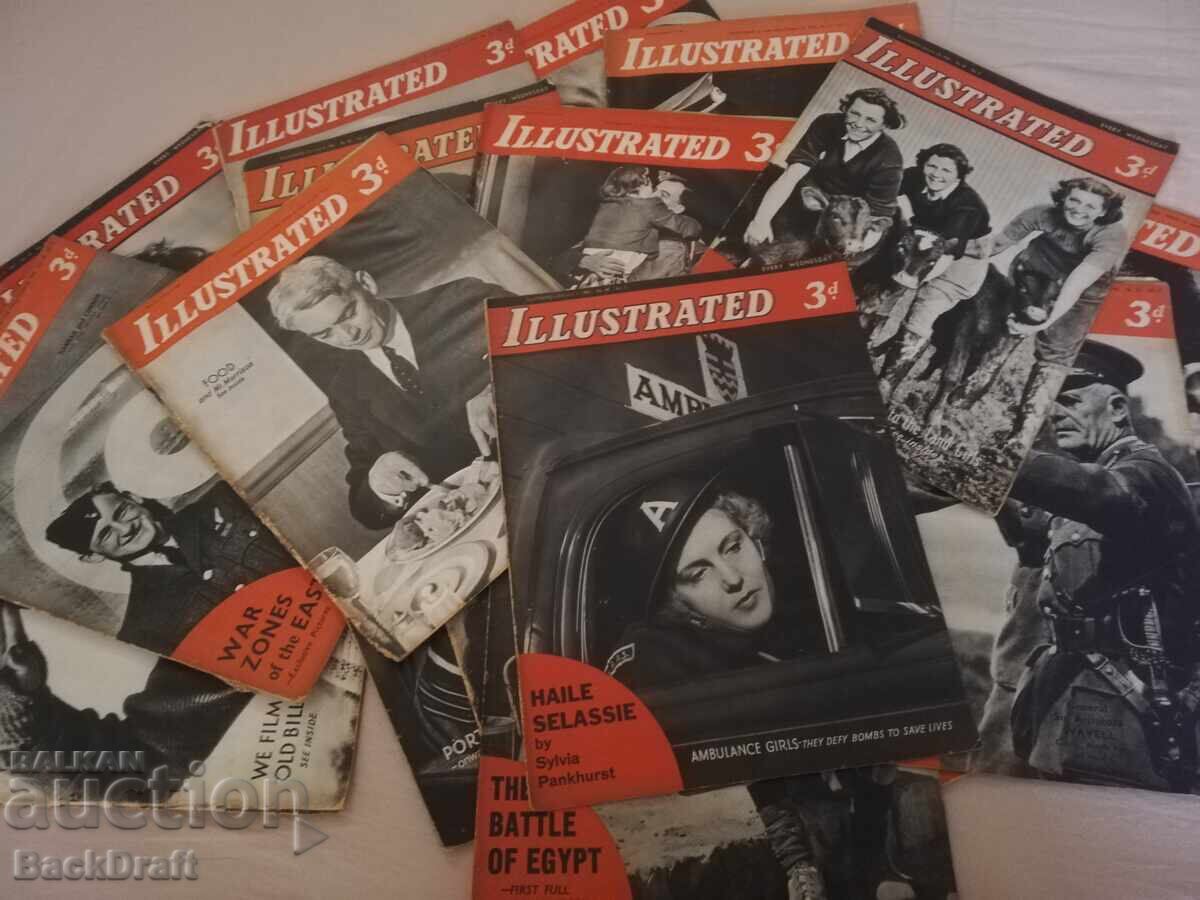 Delivery of Lot of WWII VSV Illustrated Magazine issues, Hitler