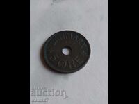5 όρε 1928, Δανία