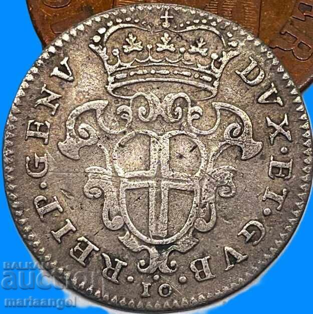 Genoa 5 soldi 1675 Italy Doge's rule - rare with price € 118.00 | 230.79 BGN Genoa 5 soldi 1675 Italy Doge's rule - rare with price € 118.00 | 230.79 BGN