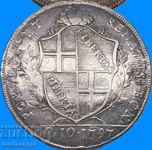 Livrarea 10 Paoli 1797 Vatican argint Livrarea 10 Paoli 1797 Vatican argint